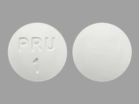 Pill PRU 1 White Round is Motegrity