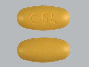 Tribenzor 5 mg / 25 mg / 40 mg C54