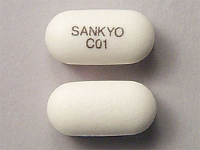 Pill SANKYO C01 White Oval is Colesevelam Hydrochloride