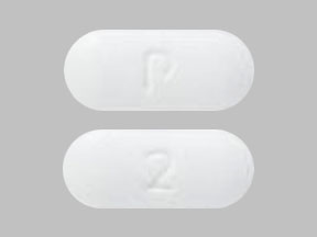 Pill P 2 White Capsule/Oblong is Aripiprazole