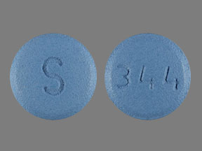 Benazepril hydrochloride 40 mg S 344