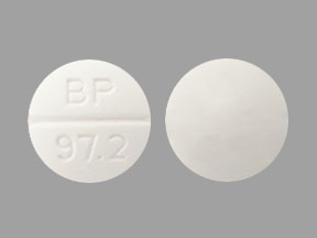 Pill BP 97.2 White Round is Phenobarbital