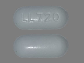 Pill LL 720 to Dvorah acetaminofen 325 mg / kofeina 30 mg / dwuwinian dihydrokodeiny 16 mg