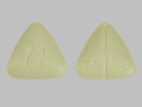 Pill N 75 mg is Azasan 75 mg