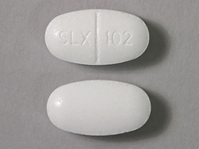 Pill SLX 102 is OsmoPrep sodium phosphate monobasic monohydrate 1.102 g and sodium phosphate dibasic anhydrous 0.398 g