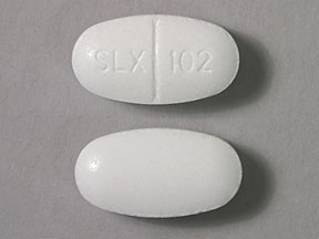 Pill SLX 102 White Oval is OsmoPrep