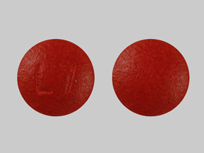 E4 Pill Red Round 8mm - Pill Identifier