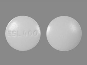 Pill ESL 400 White Round is Aptiom
