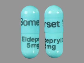 Eldepryl 5 mg (Logo Somerset Eldepryl 5 mg)