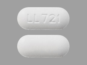 Acetaminophen and butalbital 325 mg / 50 mg LL 721