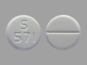Pill S 571 White Round is Acetazolamide