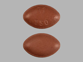 Carbidopa, entacapone and levodopa 37.5 mg / 200 mg / 150 mg T1 150