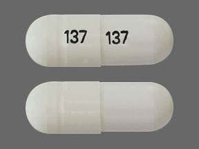 Pill 137 137 White Capsule/Oblong is Gabapentin