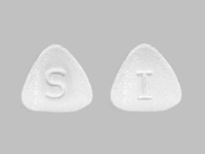 Pill S I White Three-sided is Sumatriptan Succinate