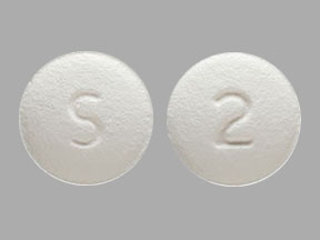 Pill S 2 White Round is Eszopiclone