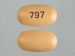 Pill 797 Orange Oval is Divalproex Sodium Delayed-Release