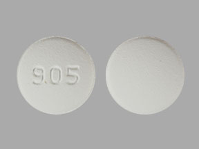 Pill 905 White Round is Quetiapine Fumarate