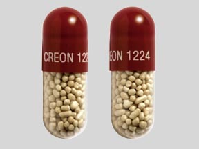 Creon 120,000 units amylase / 24,000 units lipase /  76,000 units protease CREON 1224