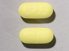 Pill SP 22 Yellow Capsule/Oblong is Levatol