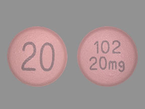 Pill 102 20 mg 20 Red Round is Lonsurf