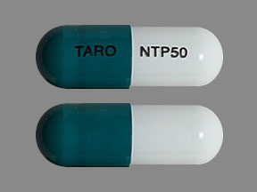 Nortriptyline hydrochloride 50 mg TARO NTP50