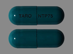 Nortriptyline hydrochloride 75 mg TARO NTP 75
