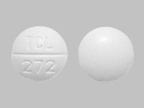 Pill TCL 272 is Guaifenesin 400 mg