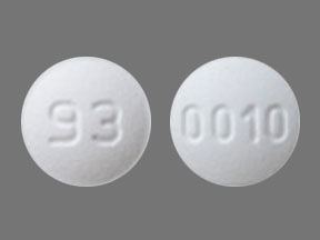 Tolterodine tartrate 1 mg 93 0010