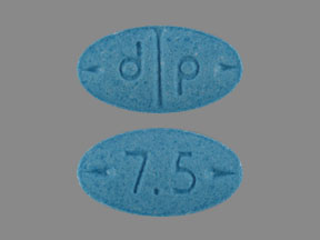 Adderall 7.5 mg d p 7.5