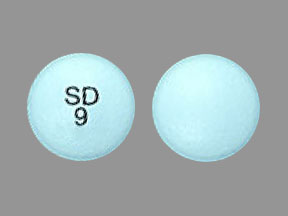 Pill SD 9 Blue Round is Austedo