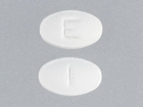 Pill E 1 White Oval is Enjuvia