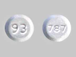 Pill 787 93 White Round is Atenolol