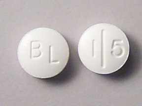 Pill 15 BL White Round is Penicillin V Potassium