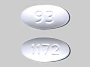 Penicillin V potassium 250 mg 93 1172