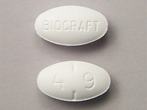 Pill 49 BIOCRAFT White Oval is Pen-V