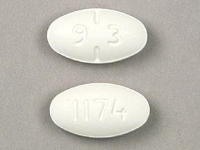 Penicillin V potassium 500 mg 9 3 1174