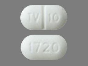 Warfarin sodium 10 mg TV 10 1720