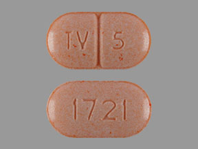 warfarin sod 5mg tablets peach