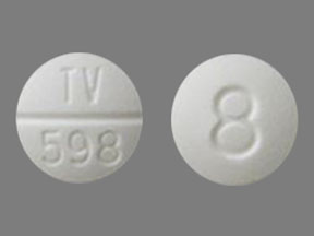 Doxazosin mesylate 8 mg TV 598 8