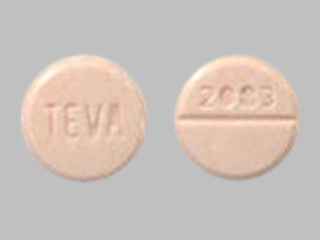 Hydrochlorothiazide 25 mg TEVA 2083