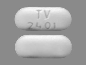 Pill TV 2401 White Capsule/Oblong is Hydroxychloroquine Sulfate