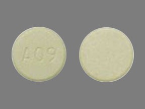 Pill A09 Yellow Round is FazaClo