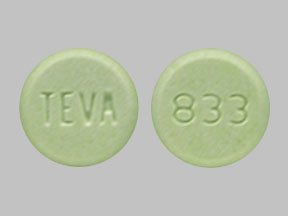Clonazepam 1 mg (TEVA 833)