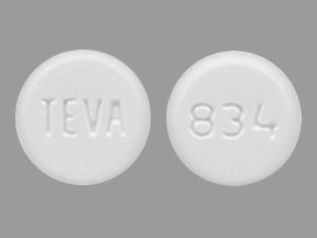 Clonazepam 2 mg TEVA 834