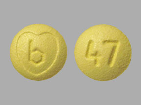 Bisoprolol fumarate and hydrochlorothiazide 2.5 mg / 6.25 mg b 47