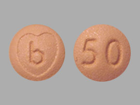 Bisoprolol fumarate and hydrochlorothiazide 5 mg / 6.25 mg b 50