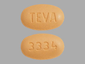 Pille TEVA 3334 ist Alyq 20 mg