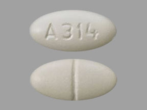 Pill A314 is Vigabatrin 500 mg