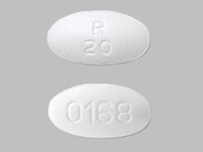 Olanzapine 20 mg R 20 0168