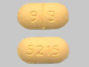 Hydrochlorothiazide and moexipril hydrochloride 25 mg / 15 mg 9 3 5215